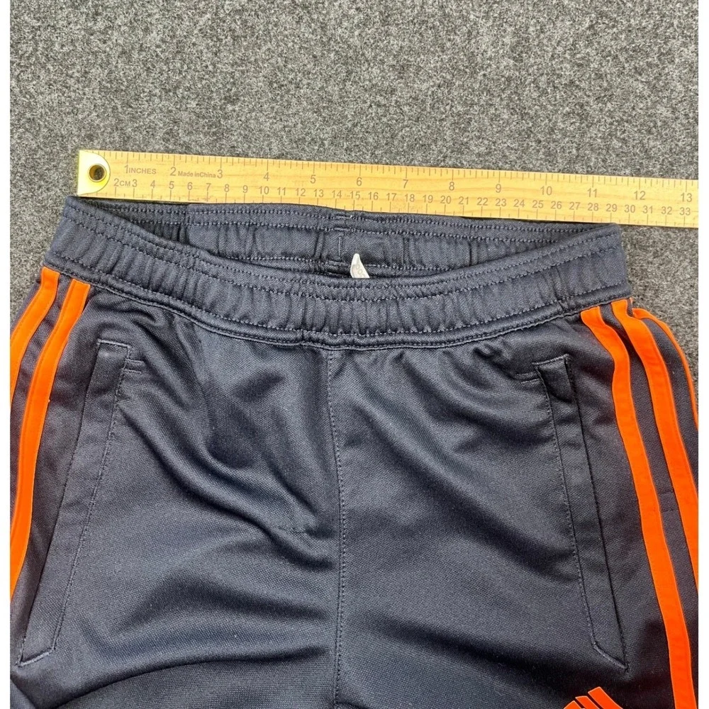 Adidas Climacool Jogger Pants Youth M Gray Orange Soccer Track Pants DT5058